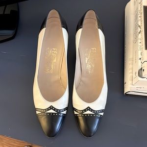 Ferragamo kitten heels